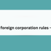 436Controlled foreign corporation rules – Part 1
